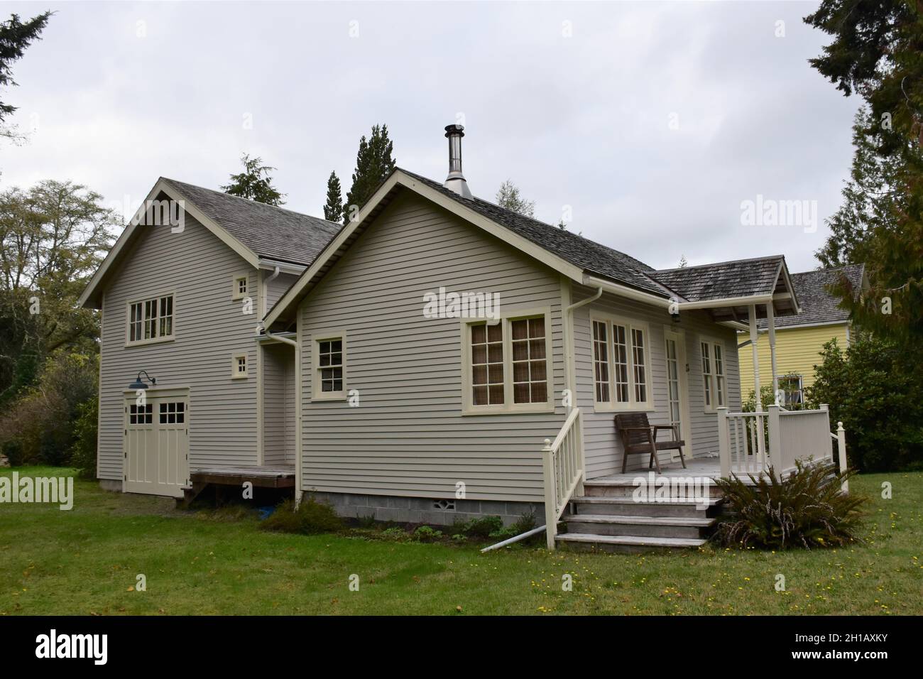 Holway House in the Oysterville Historic District, Long Beach peninsula