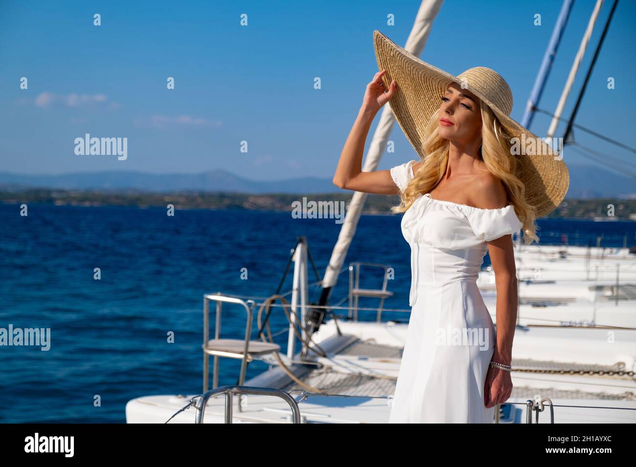 warm white dress Peninsula Dress