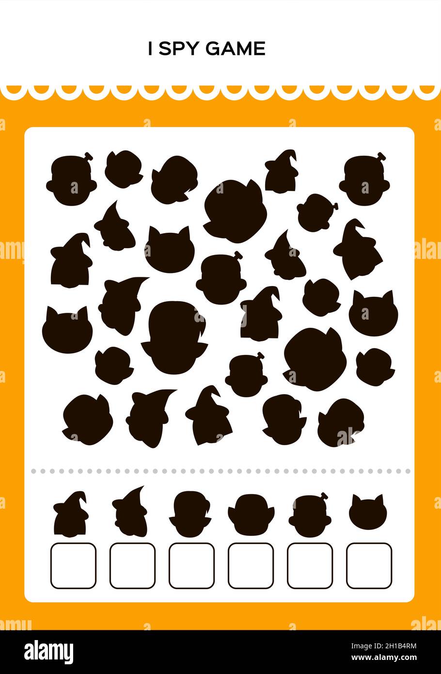 Happy Halloween I SPY Math Game for kids with Shadow Monsters ...