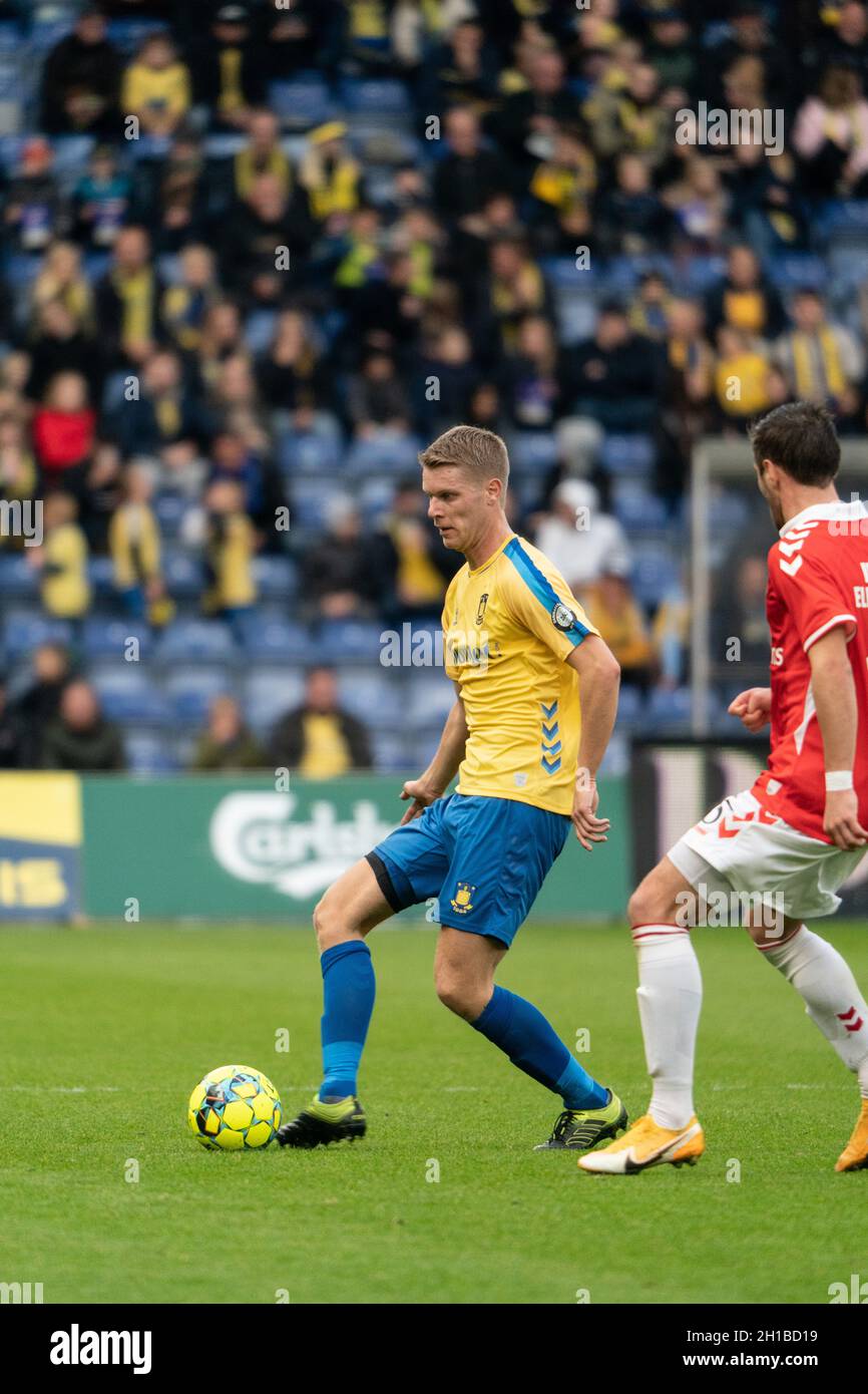 Brondby, Denmark. , . Sigurd Rosted (4) of Broendby IF seen during the 3F Superliga match between Broendby IF and Vejle Boldklub at Brondby Stadion. (Photo Credit: Gonzales Photo/Alamy Live News Stock Photo