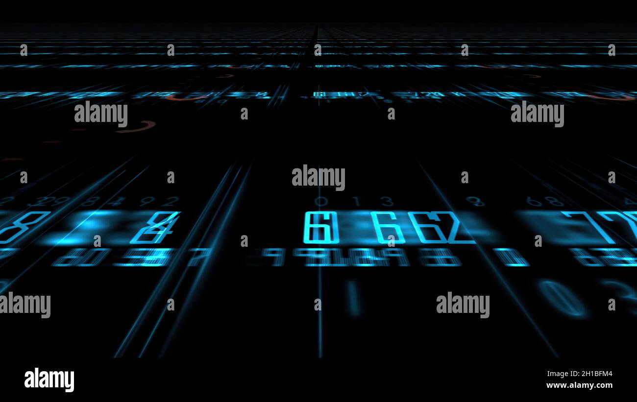 3d illustration - Futuristic technological interface - HUD Stock Photo ...