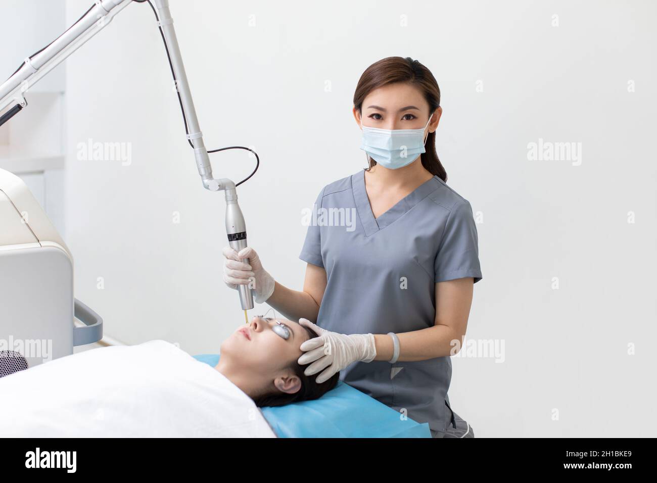 Beautician beautification hi-res stock photography and images - Alamy