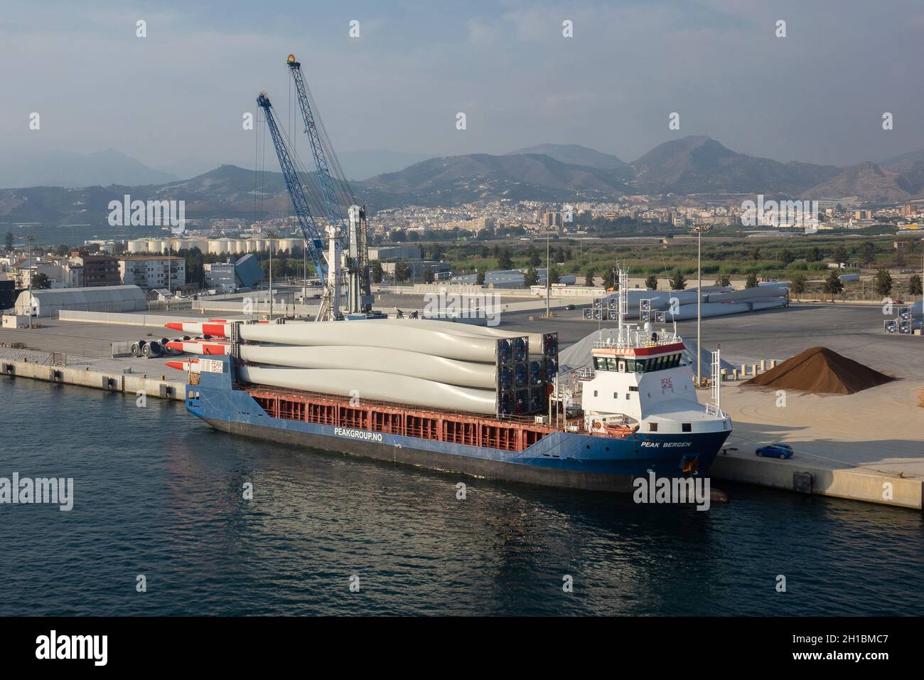 Spain, Andalusia, Motril, port Stock Photo