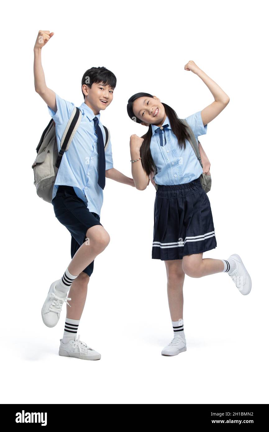 Schoolboy And Schoolgirl