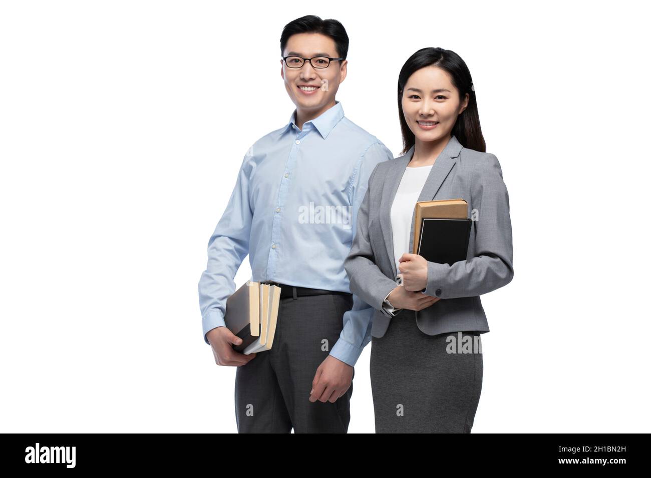 Portrait of smiling teachers Stock Photo - Alamy