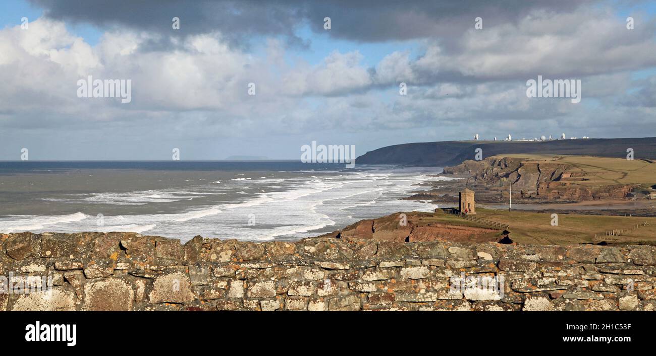 Compass Point, Bude, Cornwall Stock Photo