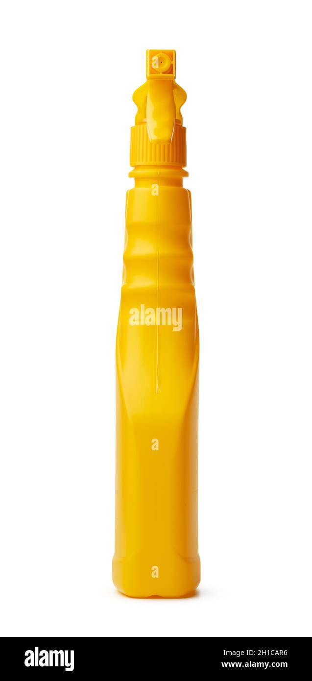Cleaning spray bottle isolated on white background Stock Photo - Alamy