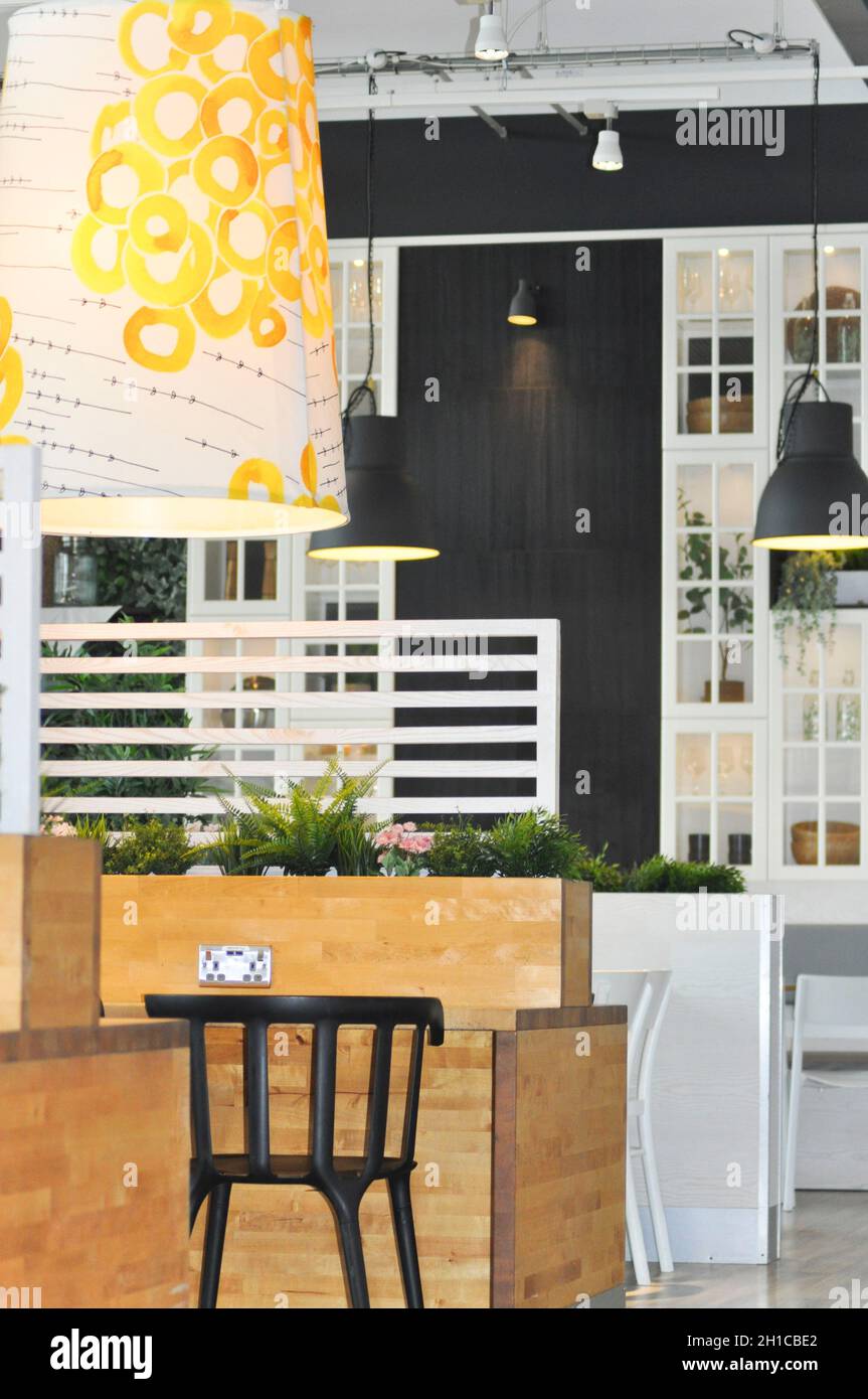 Restaurant at IKEA, Sheffield, England Stock Photo Alamy