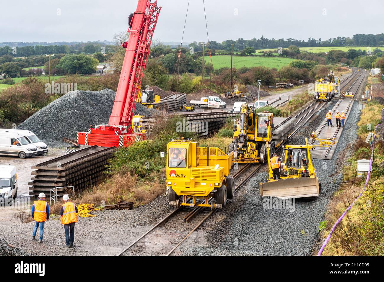 Engineering works railway hires stock photography and images Alamy