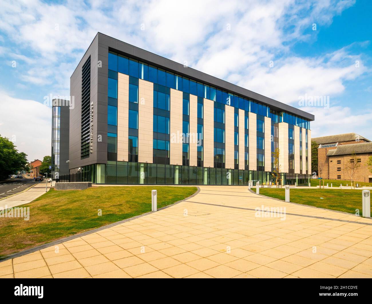 Feethams House, temporary home of the UK government's Treasury North