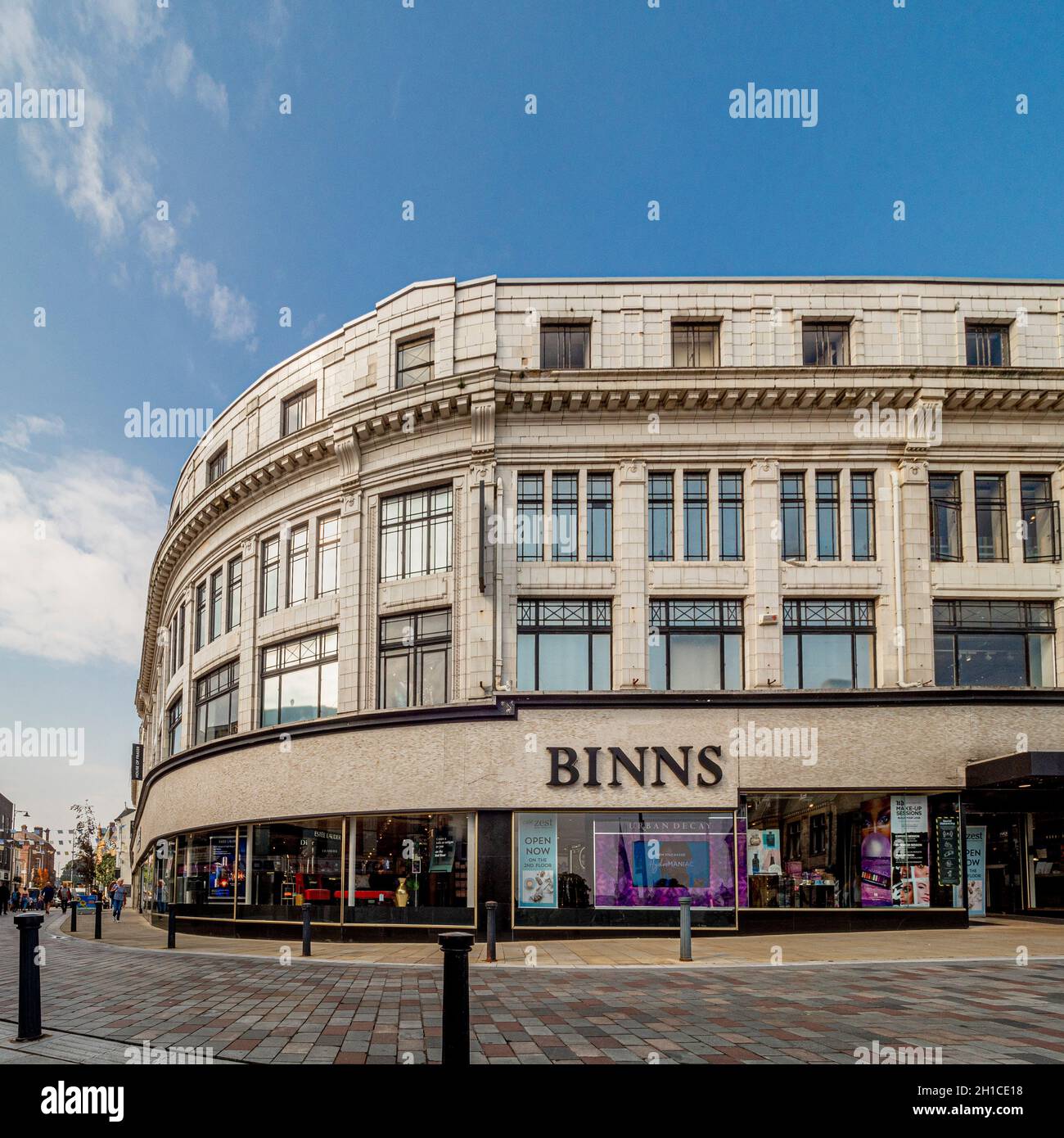 Art Deco exterior of the former Binns department store now House of
