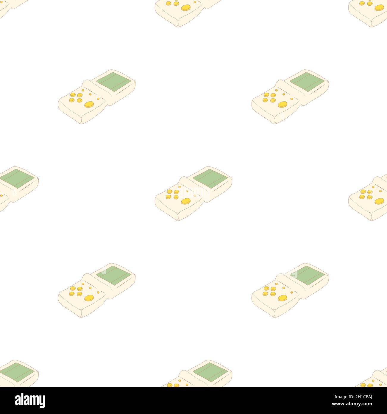 Tetris pattern seamless background texture repeat wallpaper geometric vector Stock Vector