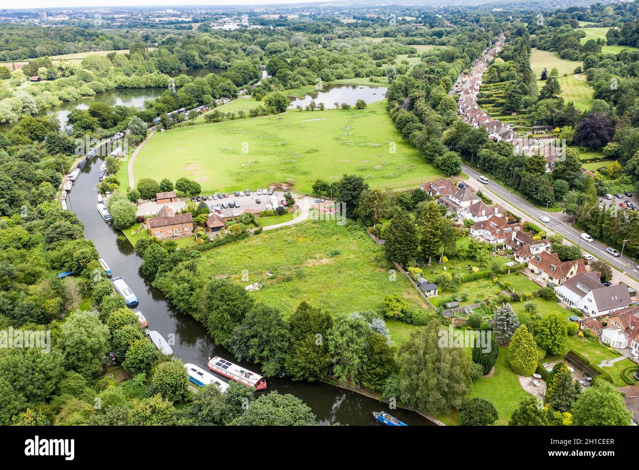Grand Union Canal, Rickmansworth / Watford uk Stock Photo Alamy