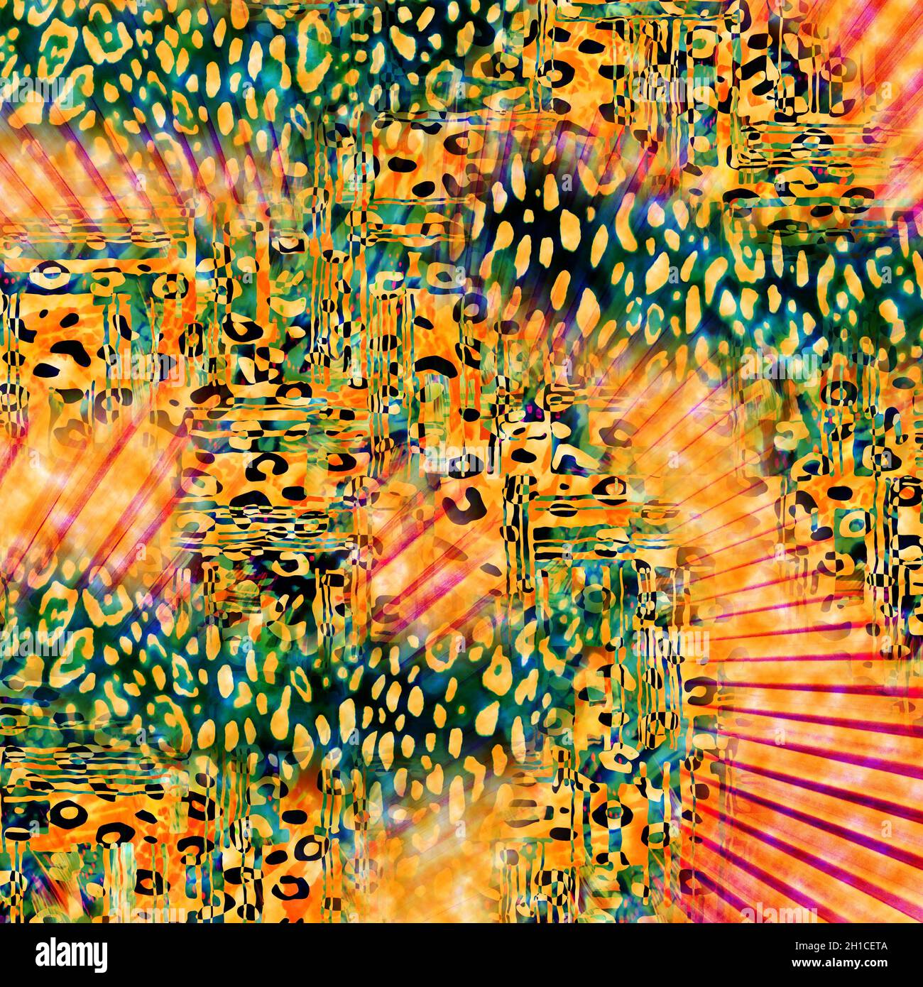 Botanical composition abstract background for amazing fabric background ...