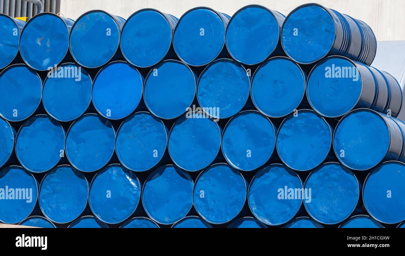 Oil drums close up hires stock photography and images Alamy