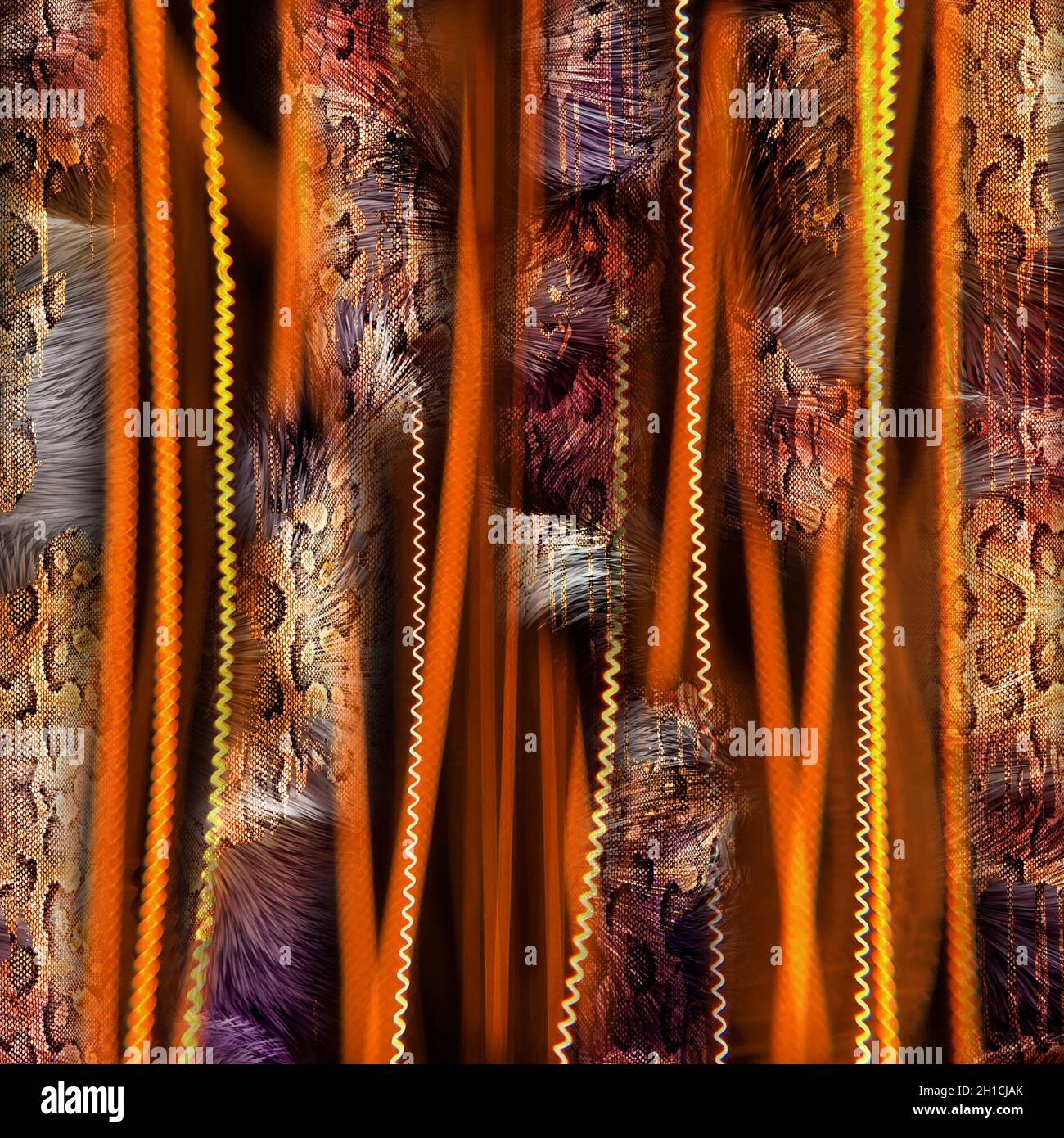 Botanical composition abstract background for amazing fabric background ...