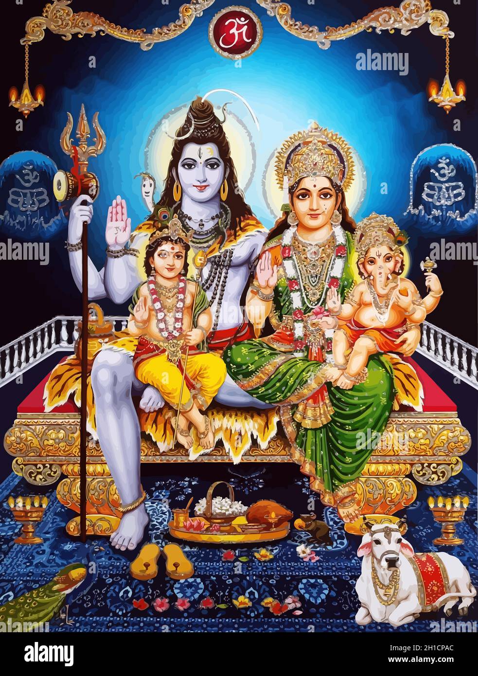 ganesha baby hinduism lord shiva spiritual Saraswati holy power ox ...