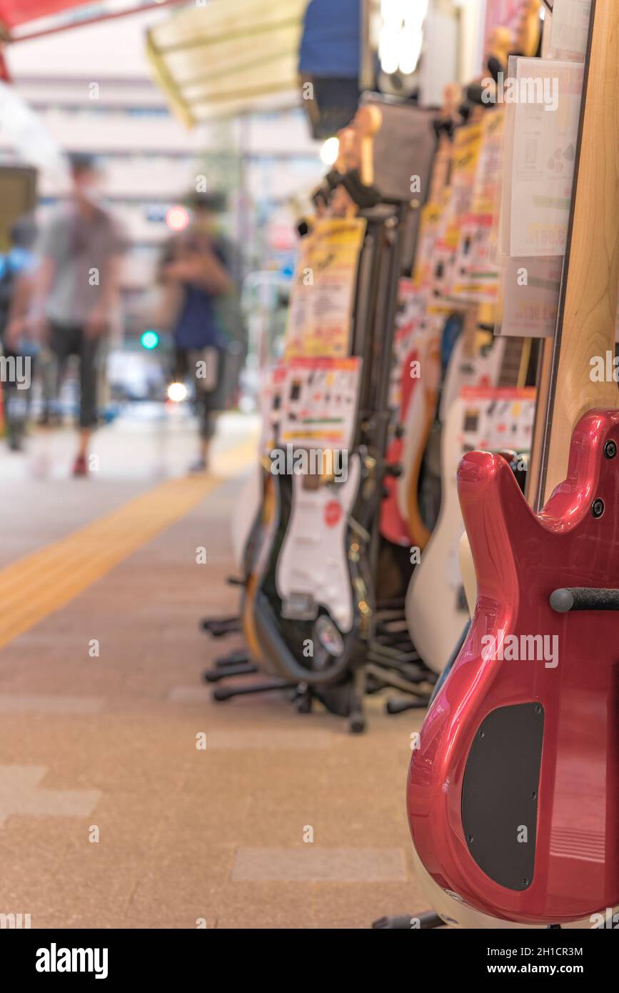 Ochanomizu guitar street hi-res stock photography and images Ochanomizu guitar street hi-res stock photography and images