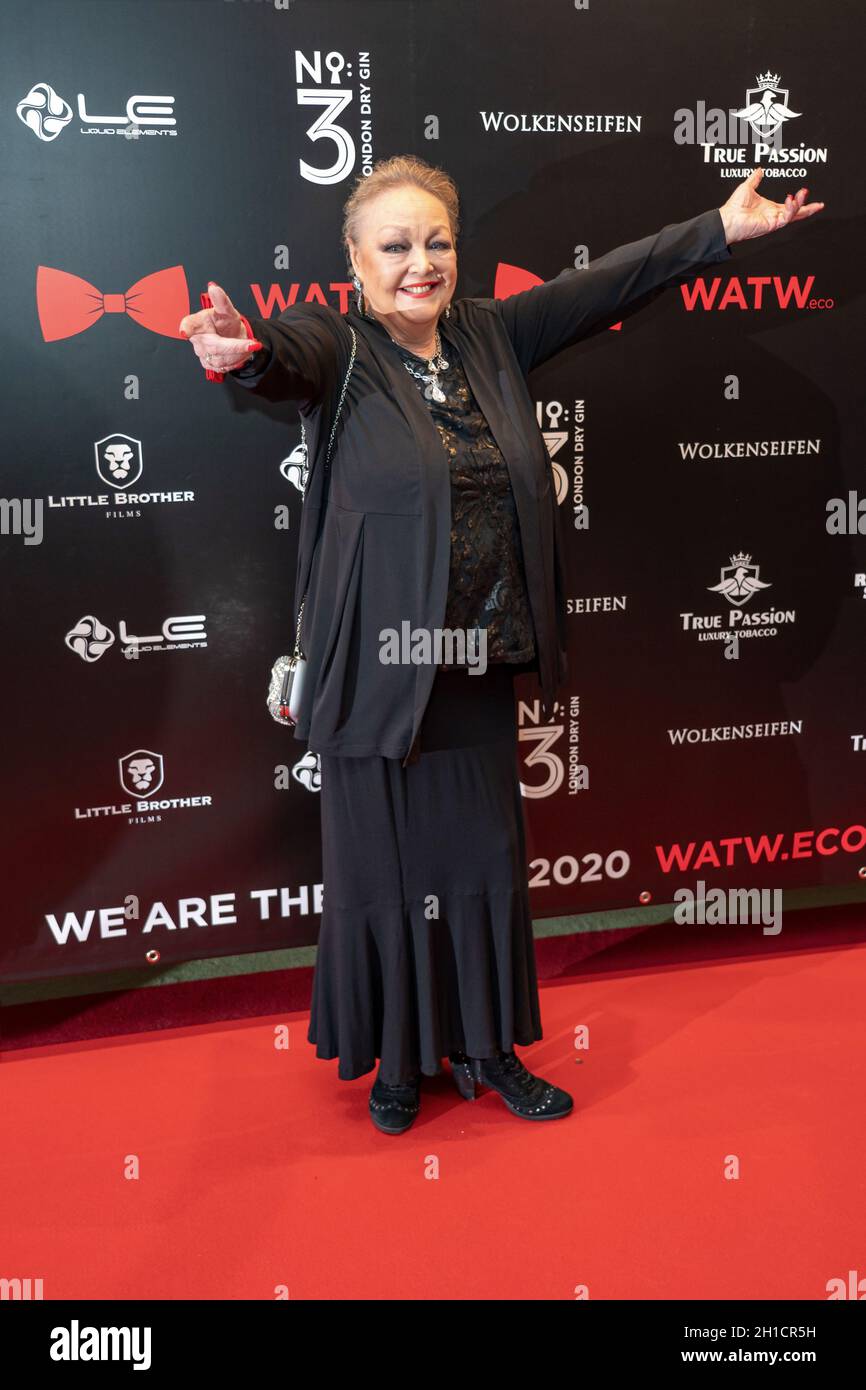 Barbara Schöne at the We Are The World first charity event in the renowned  5-star Hotel Bristol on Kurfürstendamm in Berlin Stock Photo - Alamy