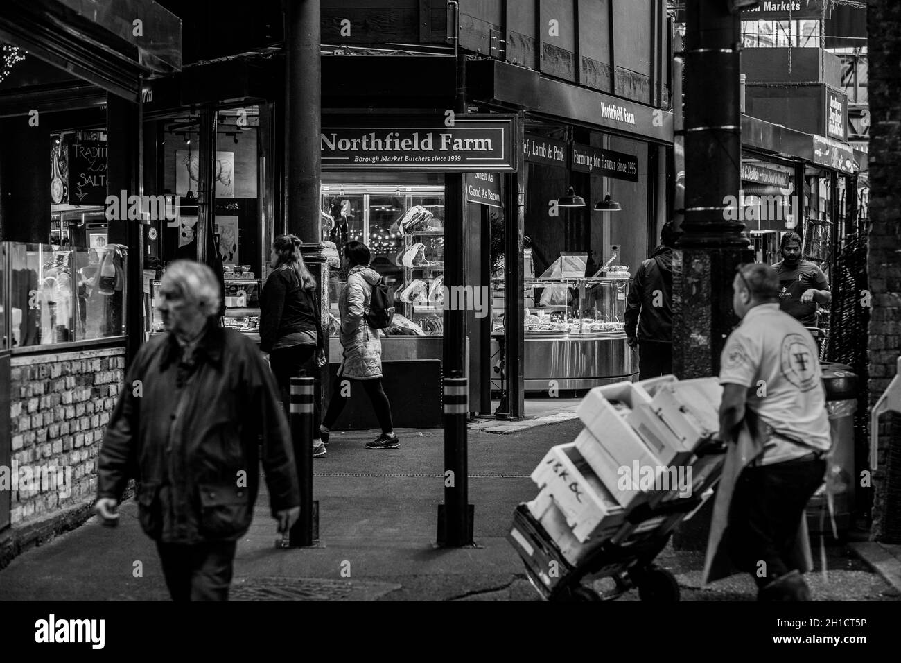 London Bridge and Borough Market Stock Photo Alamy