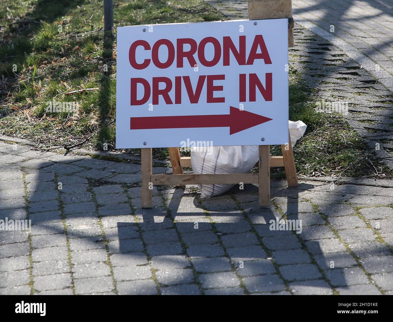 Corona Drive In Stock Photo