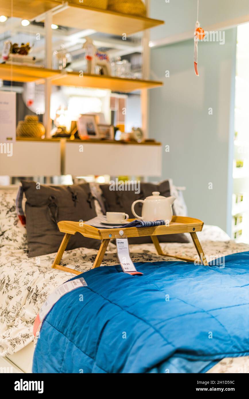 Ikea international ready assemble furniture hires stock photography