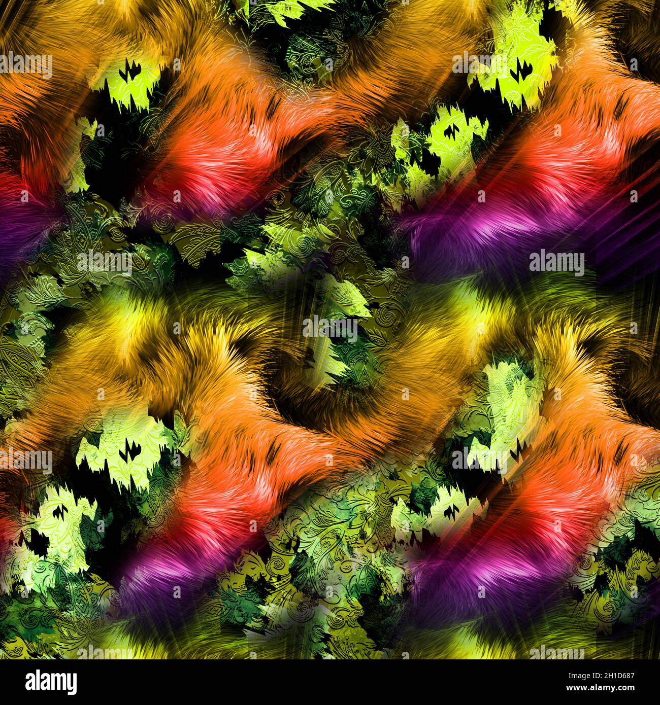 Botanical composition abstract background for amazing fabric background ...