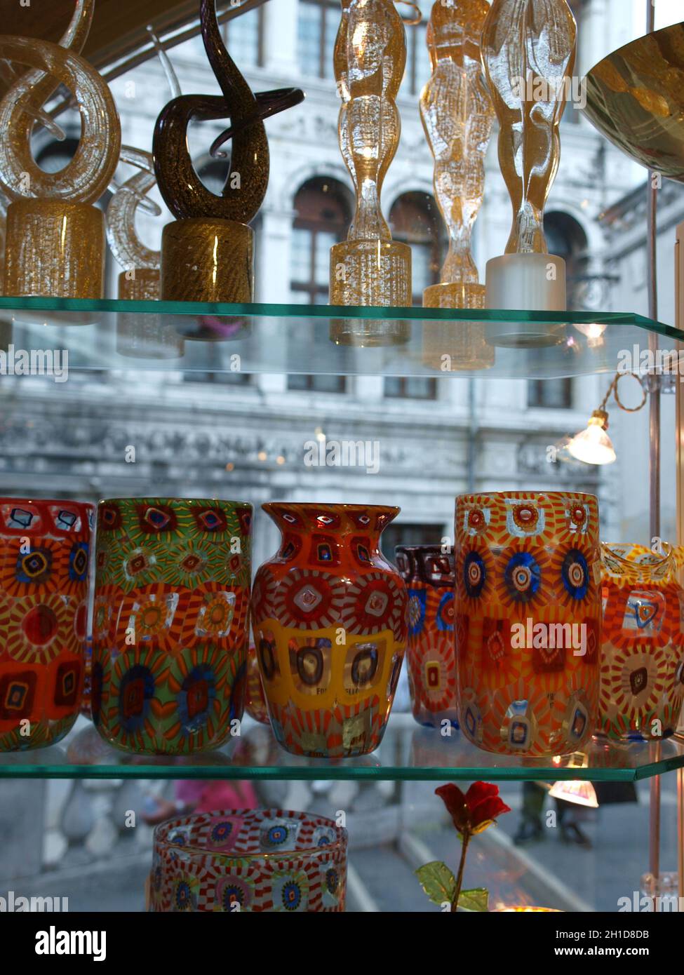 Colorful glass Venice Italy Stock Photo Alamy
