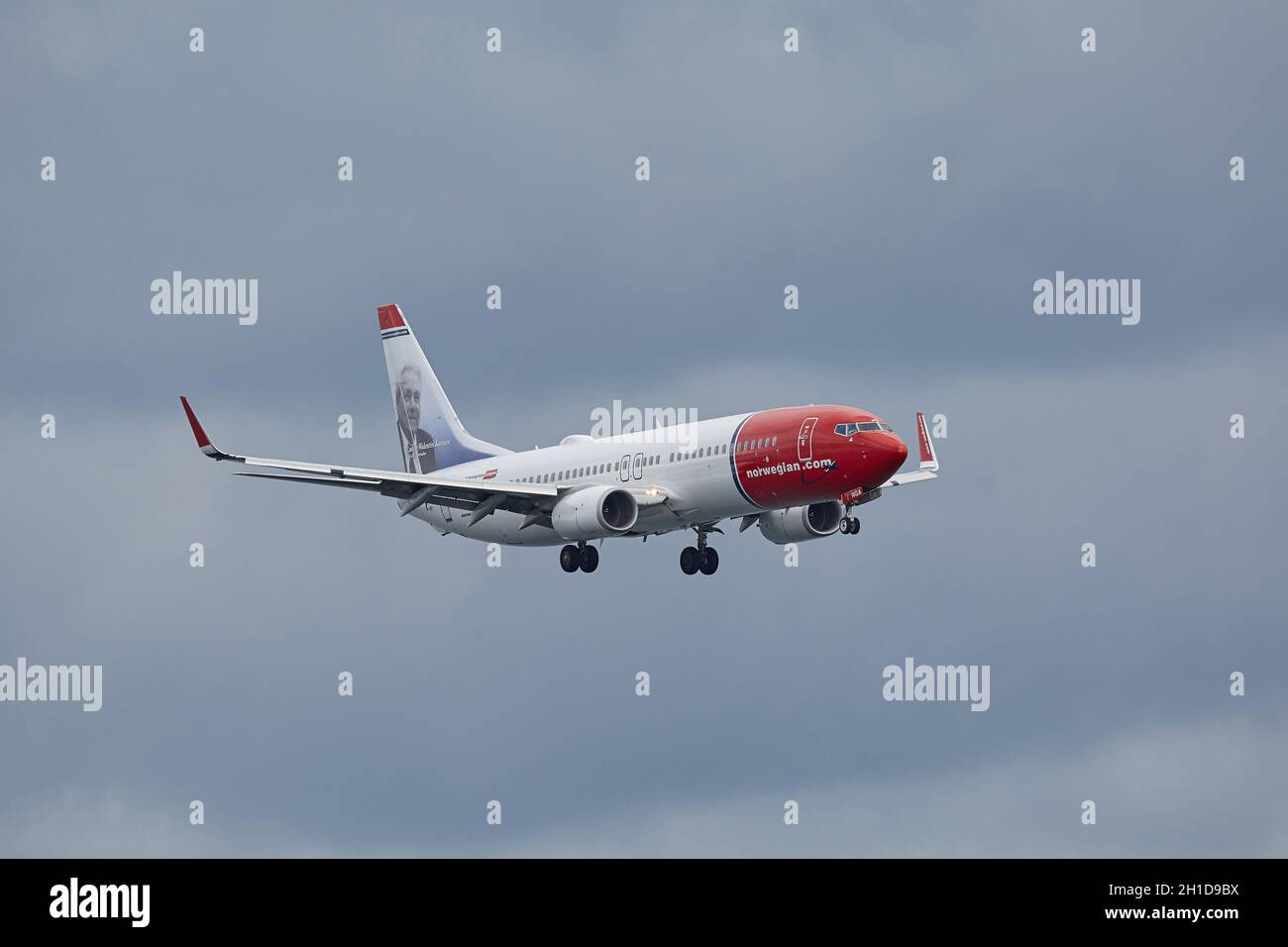 COPENHAGEN, DENMARK MAY 13, 2016 Airliner of Norwegian Air Shuttle