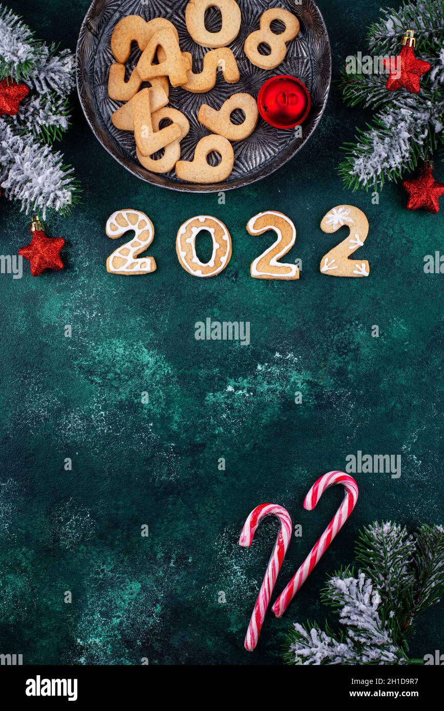Christmas Cookie Tour 2022 Christmas And New Year Cookies 2022 Stock Photo - Alamy