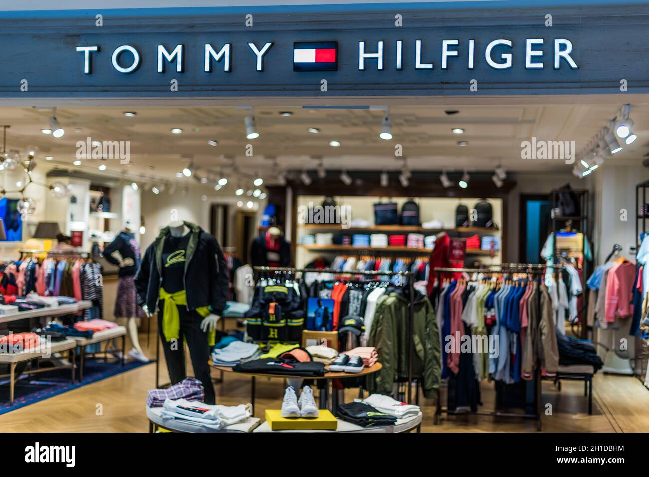 Tommy hilfiger store display hi-res stock photography and images - Alamy