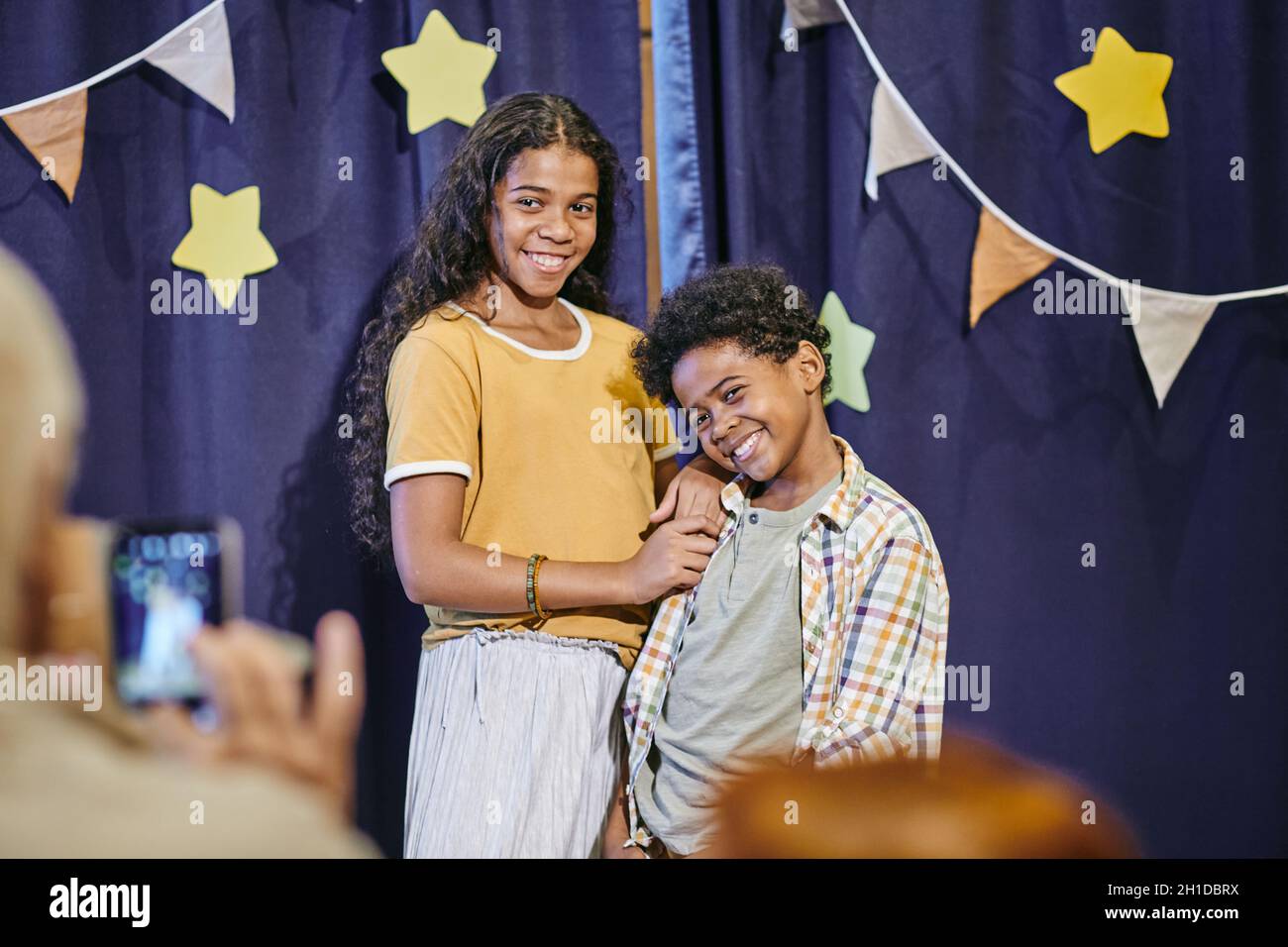 African american girls children hi-res stock photography and images - Alamy