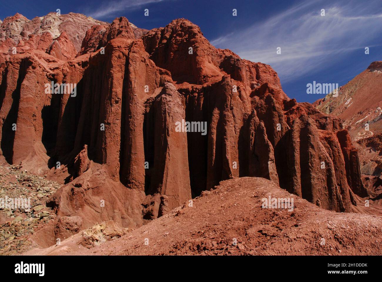 Rainbow Valley, Atacama Desert, Chile Stock Photo Alamy