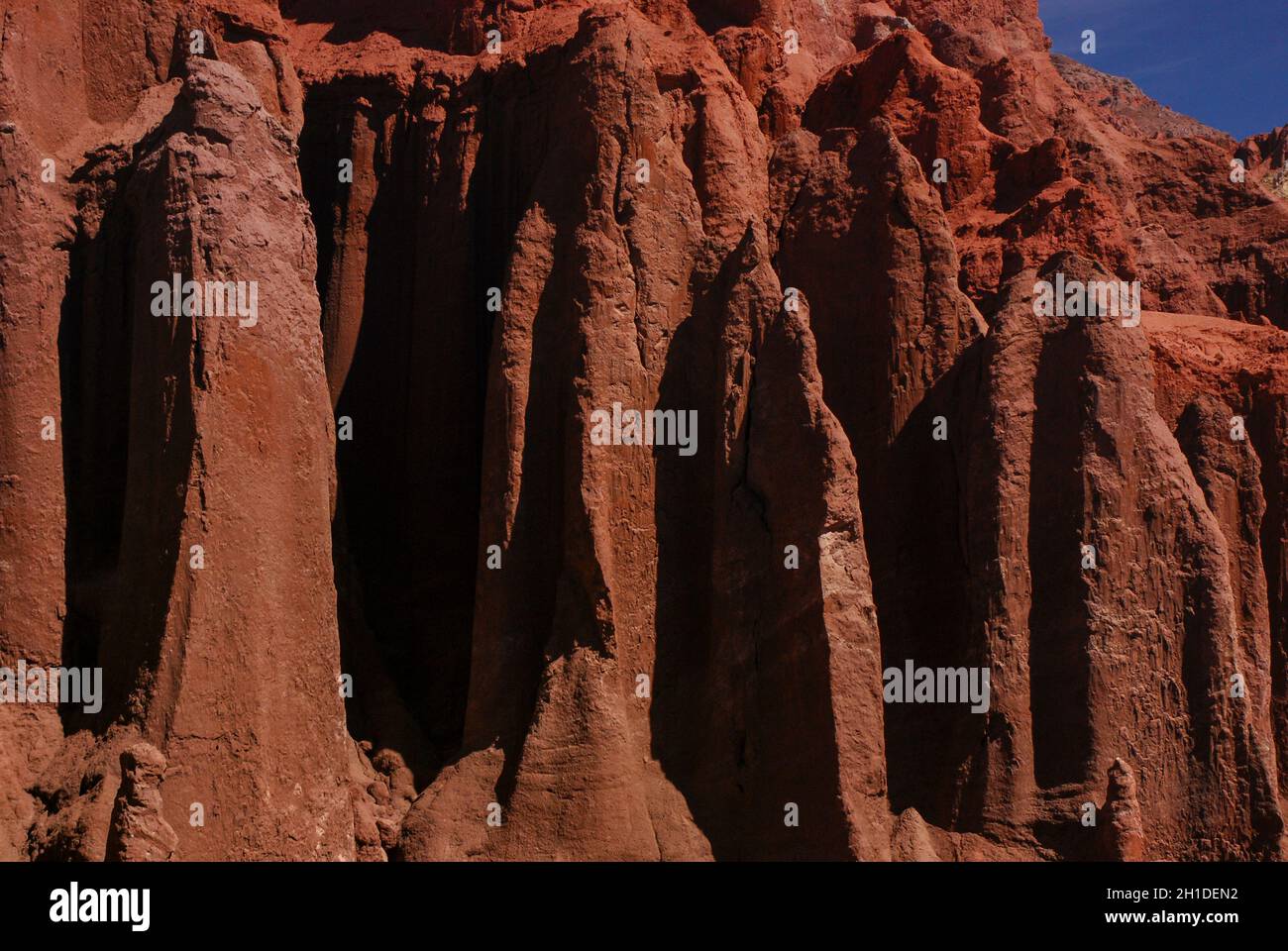 Rainbow Valley, Atacama Desert, Chile Stock Photo