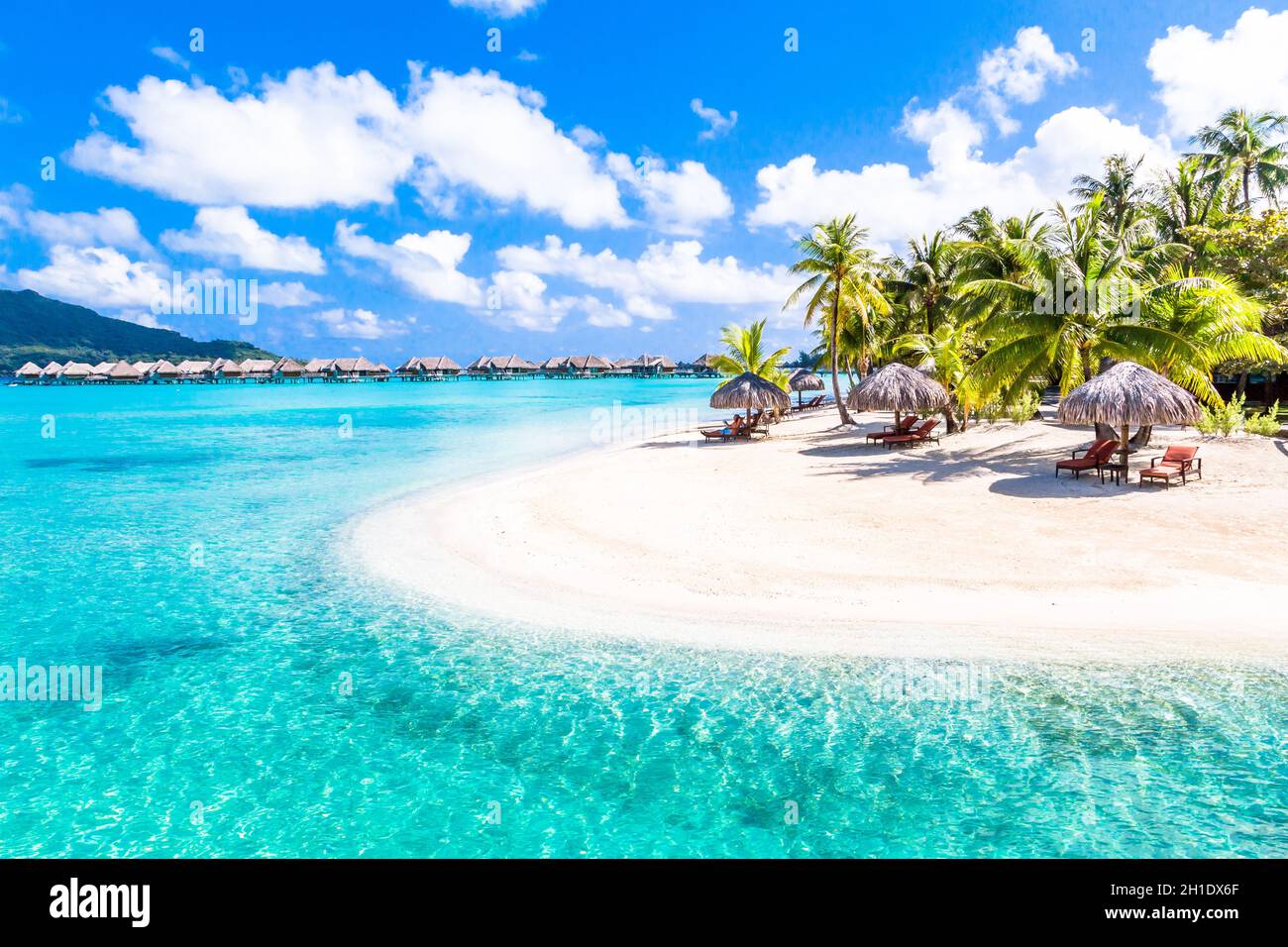 Bora Bora Island French Polynesia Stock Photo Alamy