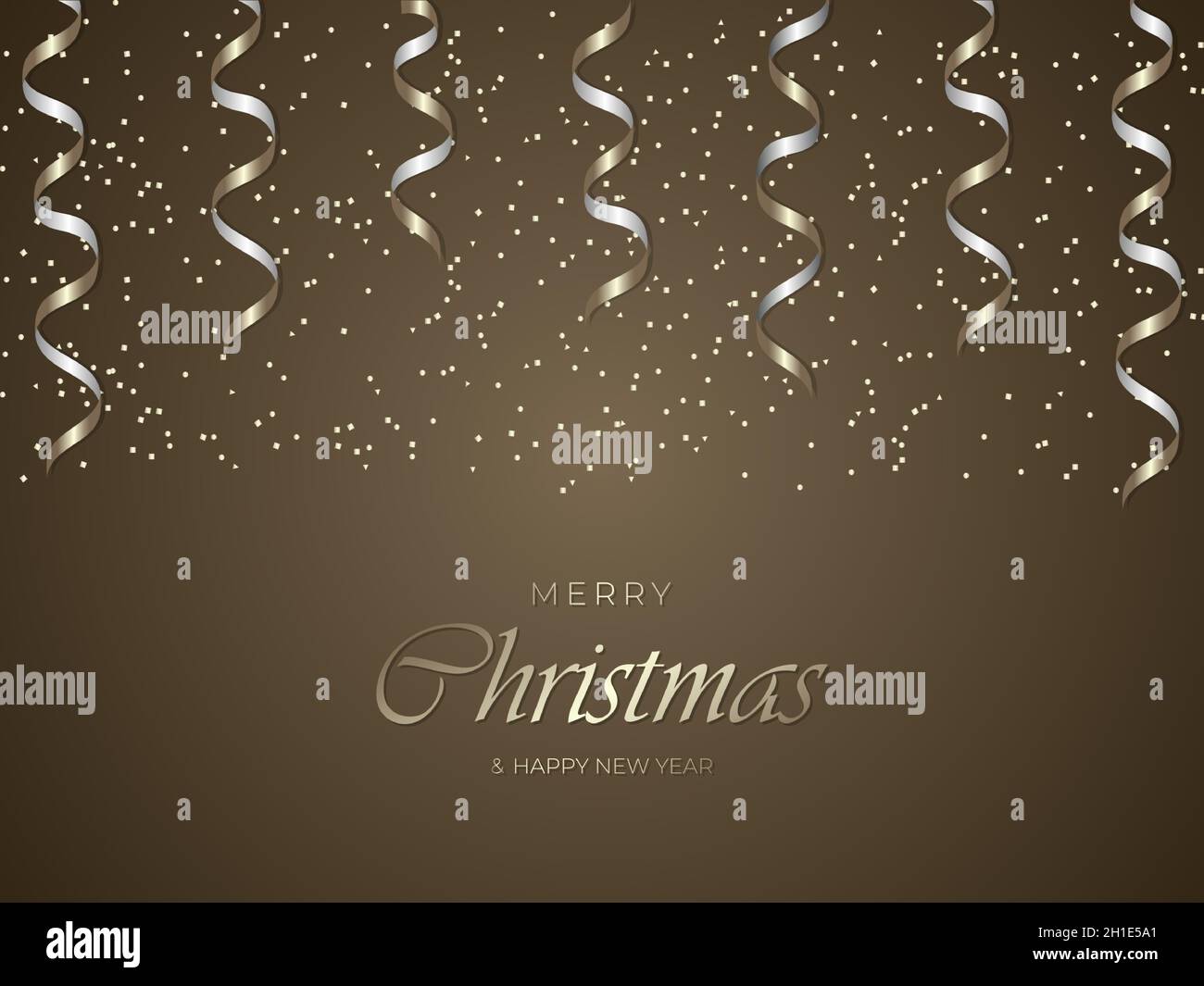Merry christmas and happy new year gold luxury background with golden ...