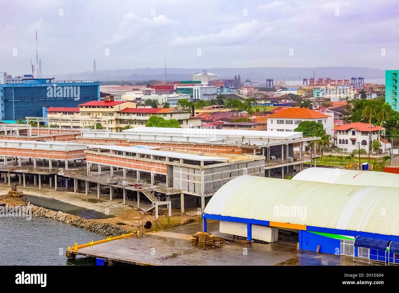 Colon Port Map Colon is a sea port on the Caribbean Sea coast of Panama. The city lies ...