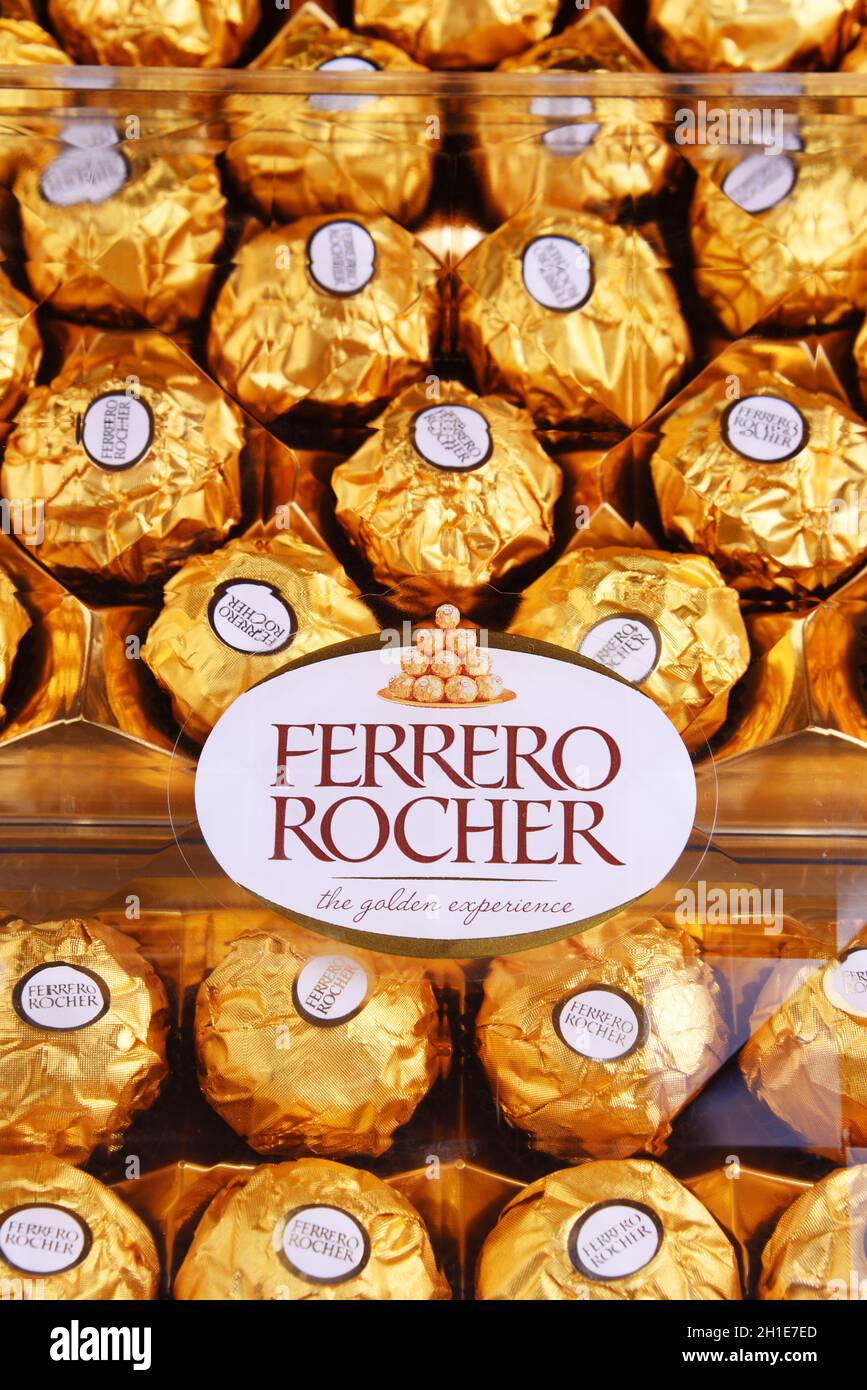 Ferrero rocher origins hi-res stock photography and images - Alamy