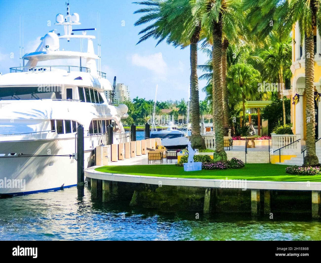 Fort Lauderdale December 11, 2019 Luxury mansion in exclusive part