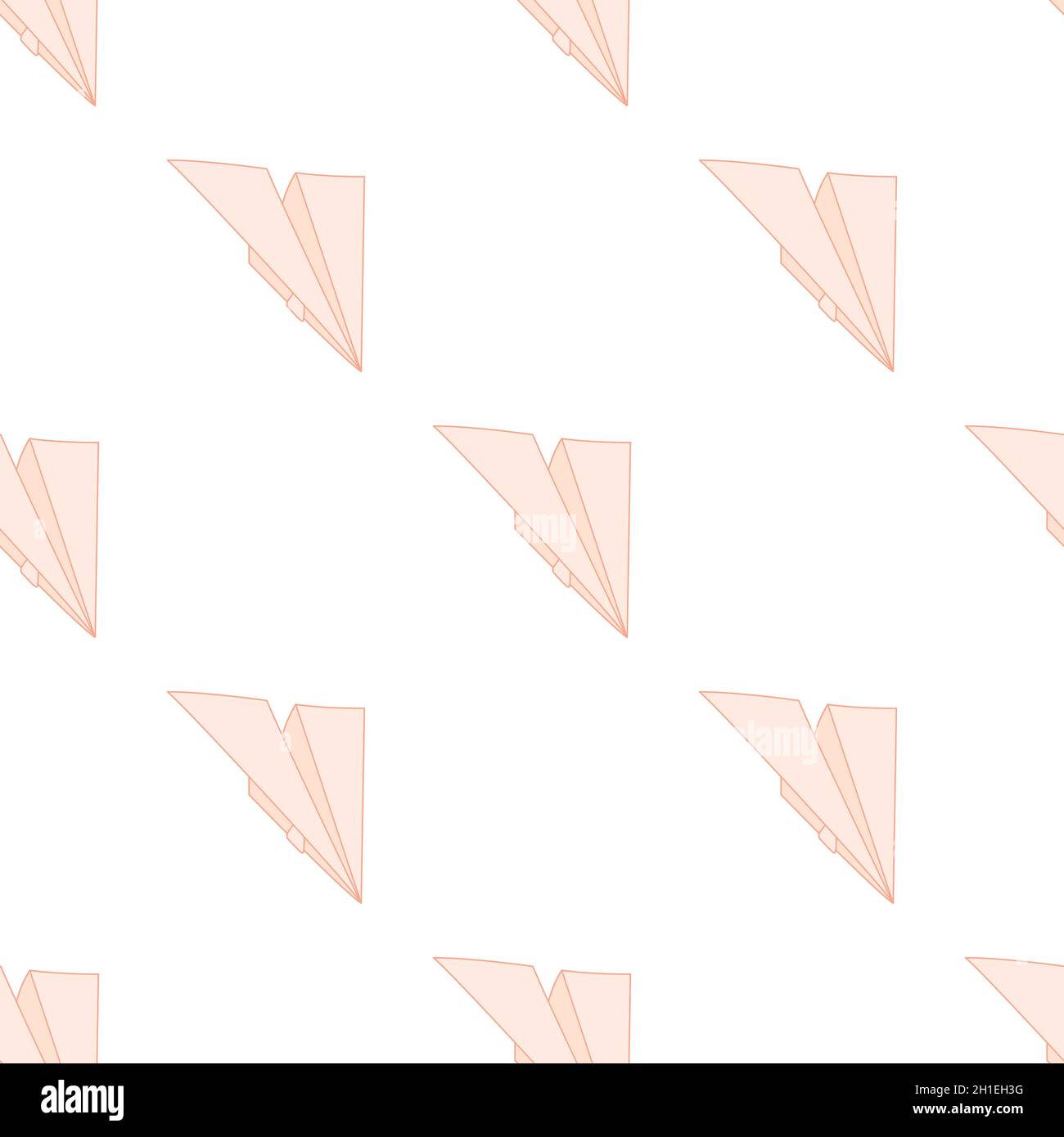 Paper plane pattern seamless background texture repeat wallpaper ...