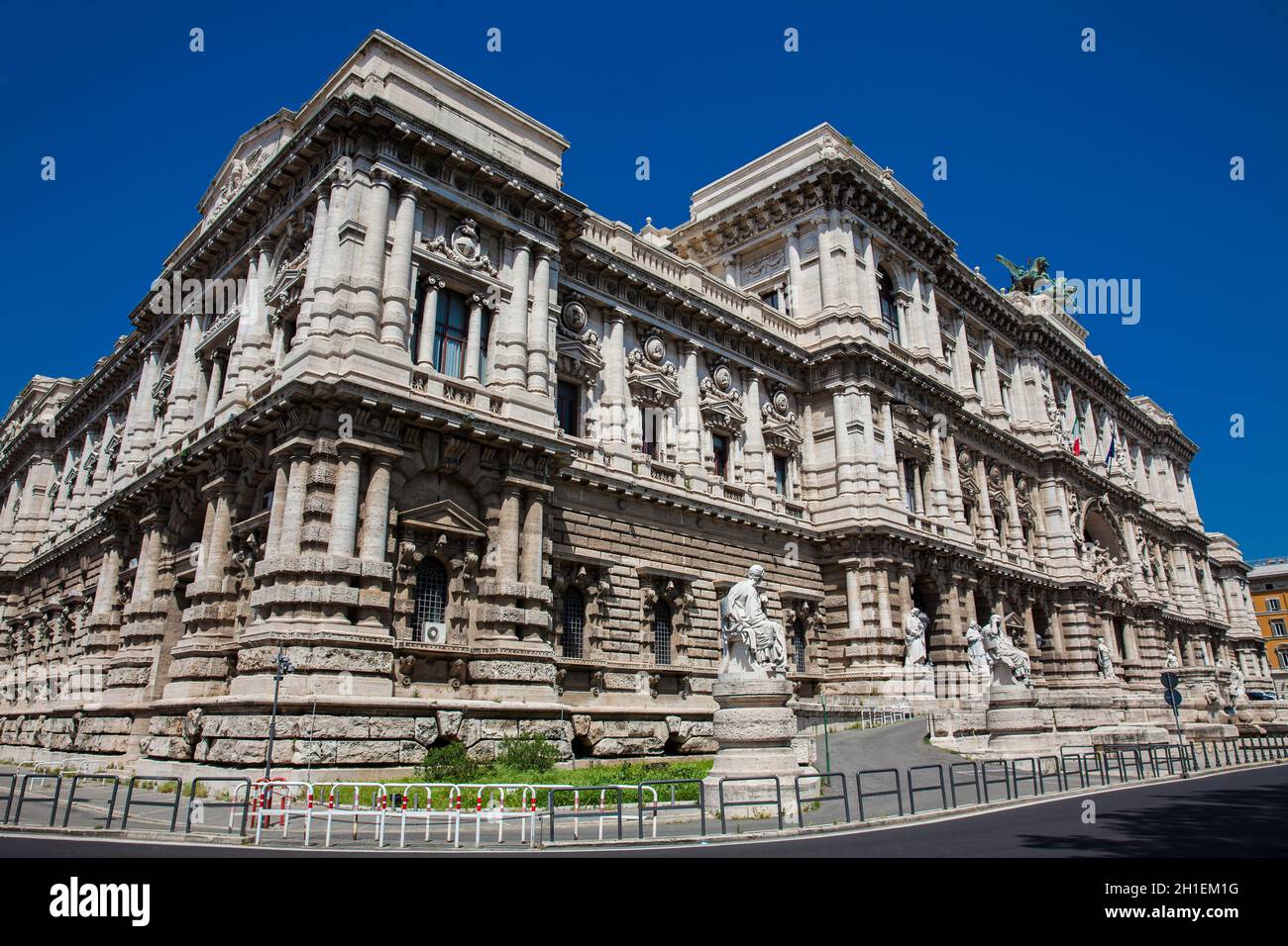 ROME, ITALY - APRIL, 2018: The Palace of Justice the seat of the ...