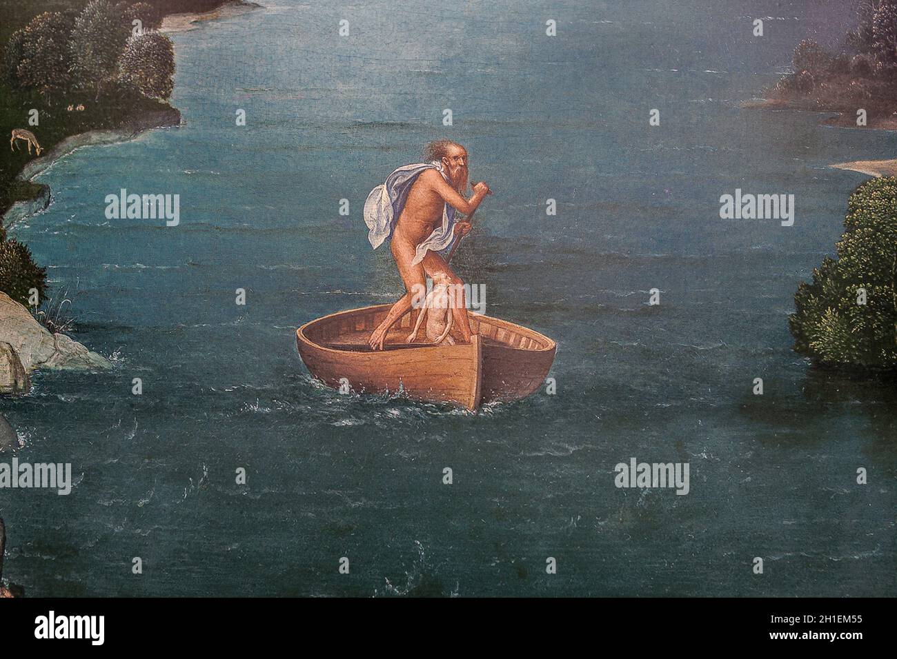 Landscape with charon crossing the styx hi-res stock photography and images  - Alamy