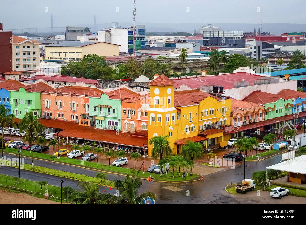 Colon is a sea port on the Caribbean Sea coast of Panama. The city lies ...