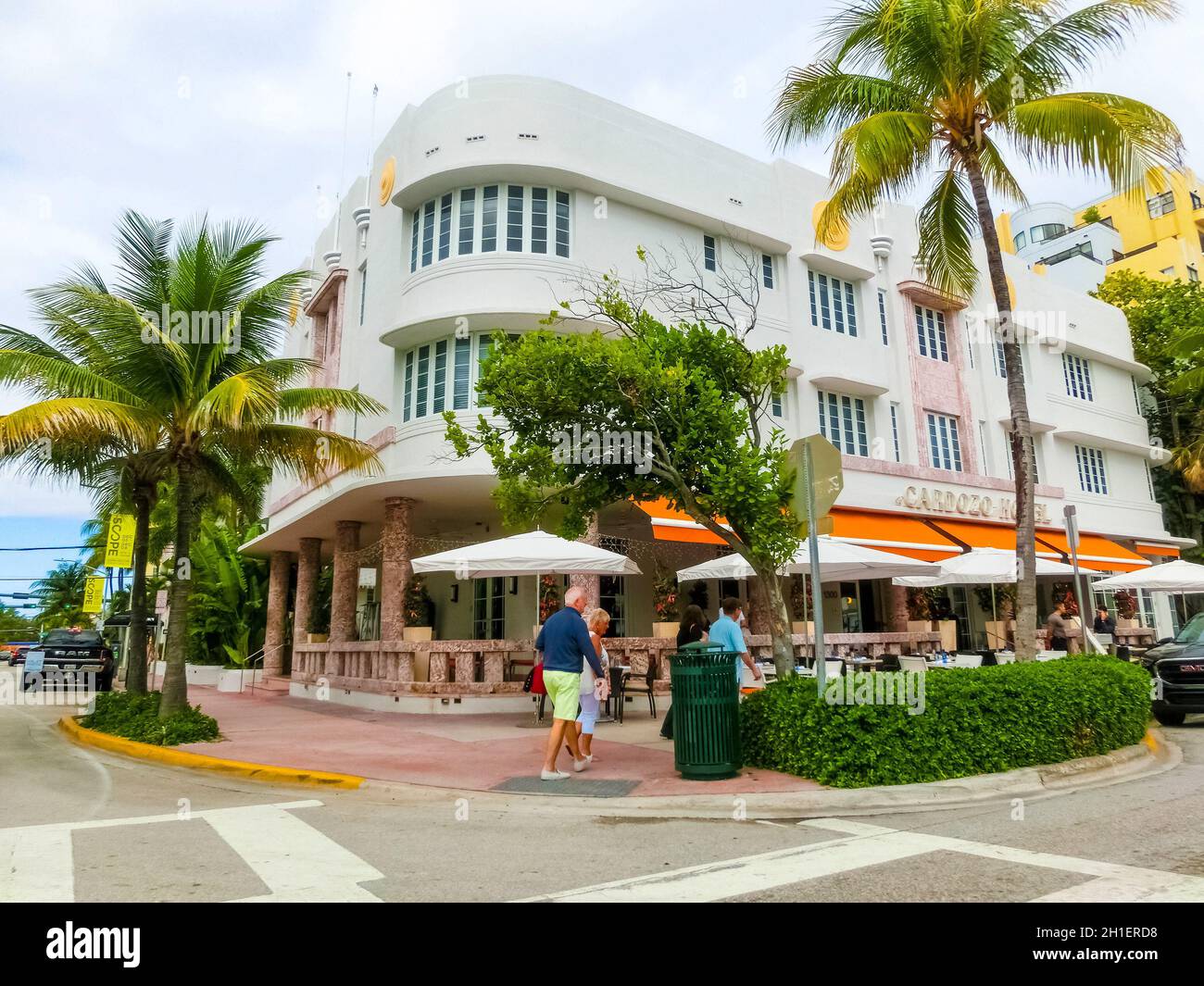 Miami, United States of America - November 30, 2019: Cardozo Hotel at