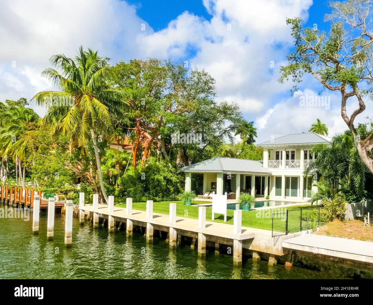 Fort Lauderdale December 11, 2019 Luxury mansion in exclusive part