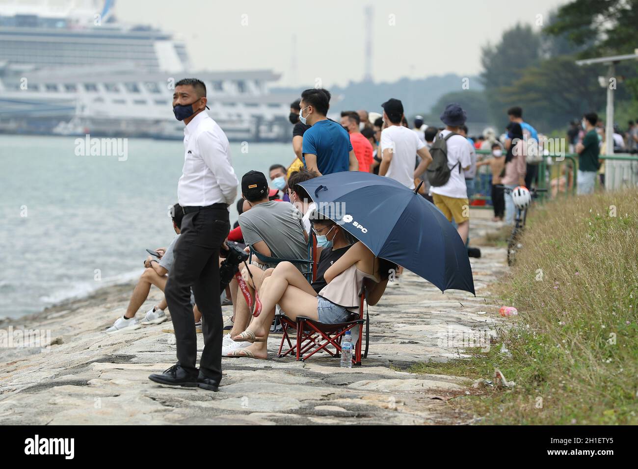 People Seen Watching The Five Power Defence Arrangements (FPDA) 50th ...