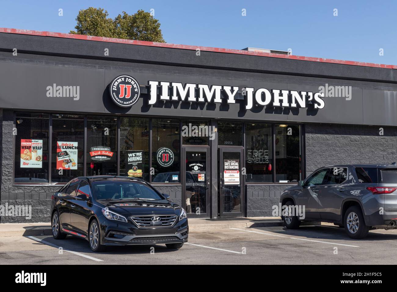 Indianapolis Circa October 2021 Jimmy John's Gourmet Sandwich