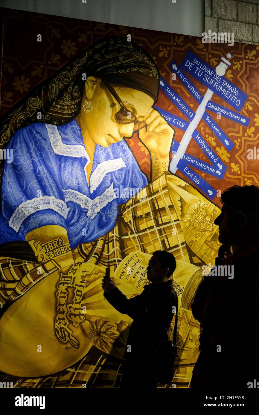 FRANCE. NORD (59). LILLE. ELDORADO", 5TH THEMATIC EDITION OF LILLE3000. "INTENSO / MEXICANO". MUSEUM OF THE HOSPICE COUNTESS Stock Photo