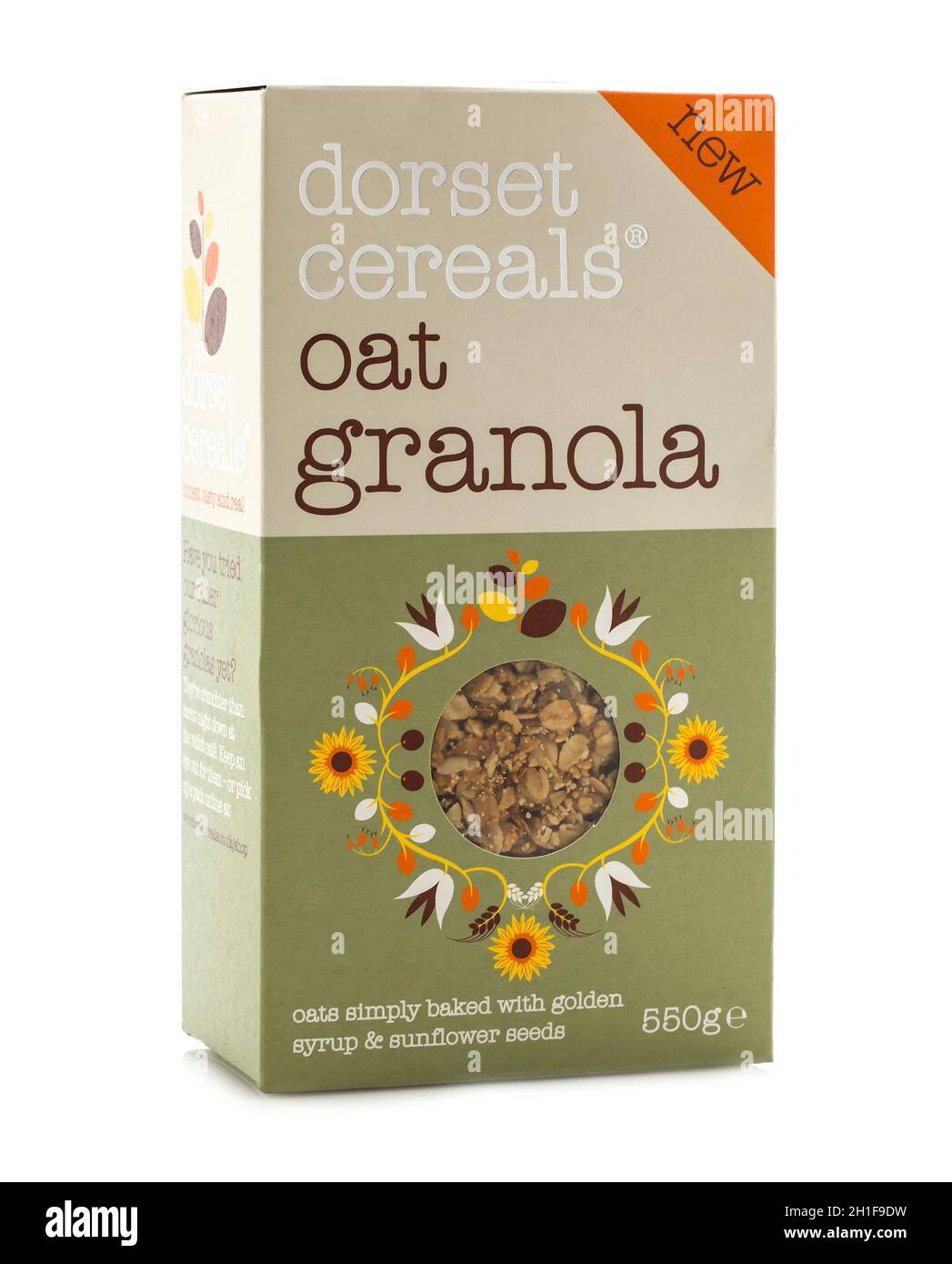 SWINDON, UK MAY 31, 2014 Packet Of Dorset Cereals Oat Granola With