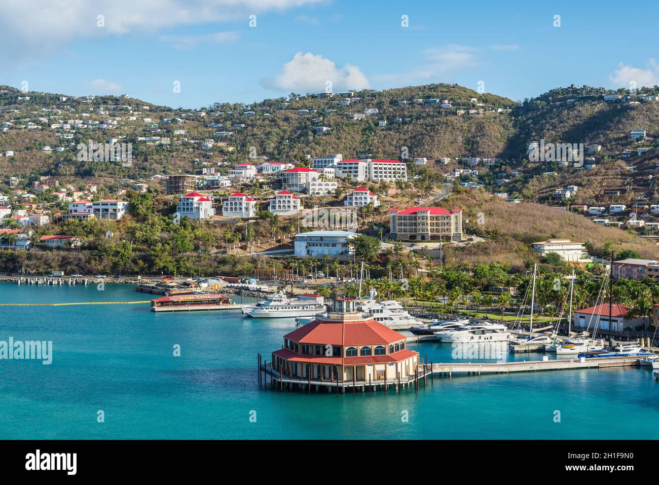 Charlotte Amalie, St. Thomas, USVI April 30, 2019 Long Bay marina
